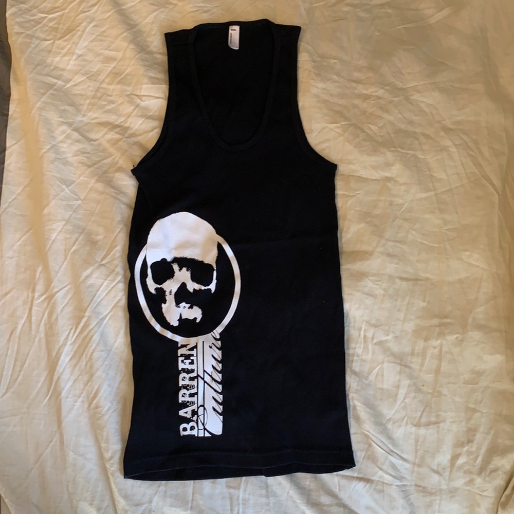 Brand new skull printed tank top